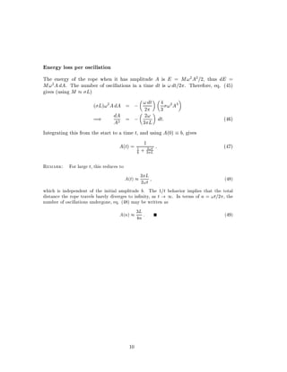 Ò Ö Ý ÐÓ×× Ô Ö Ó× ÐÐ Ø ÓÒ
Ì Ò Ö Ý Ó Ø ÖÓÔ Û Ò Ø × ÑÔÐ ØÙ × Å ¾ ¾ ¾¸ Ø Ù×
Å ¾ º Ì ÒÙÑ Ö Ó Ó× ÐÐ Ø ÓÒ× Ò Ø Ñ Ø × Ø ¾ º Ì Ö ÓÖ ¸ Õº ´ µ
Ú × ´Ù× Ò Å Äµ
´ Äµ ¾   Ø
¾ ¿
¾ ¿
µ ¾   ¾
¿ Ä
Ø ´ µ
ÁÒØ Ö Ø Ò Ø × ÖÓÑ Ø ×Ø ÖØ ØÓ Ø Ñ Ø¸ Ò Ù× Ò ´¼µ ¸ Ú ×
´Øµ
½
½ · ¾ Ø
¿ Ä
´ µ
Ê Ñ Ö ÓÖ Ð Ö Ø¸ Ø × Ö Ù × ØÓ
´Øµ ¿ Ä
¾ Ø
´ µ
Û × Ò Ô Ò ÒØ Ó Ø Ò Ø Ð ÑÔÐ ØÙ º Ì ½ Ø Ú ÓÖ ÑÔÐ × Ø Ø Ø ØÓØ Ð
×Ø Ò Ø ÖÓÔ ØÖ Ú Ð× Ö ÐÝ Ú Ö × ØÓ Ò¬Ò ØÝ¸ × Ø ½º ÁÒ Ø ÖÑ× Ó Ò Ø ¾ ¸ Ø
ÒÙÑ Ö Ó Ó× ÐÐ Ø ÓÒ× ÙÒ Ö ÓÒ ¸ Õº ´ µ Ñ Ý ÛÖ ØØ Ò ×
´Òµ ¿Ä
Ò
´ µ
½¼
 