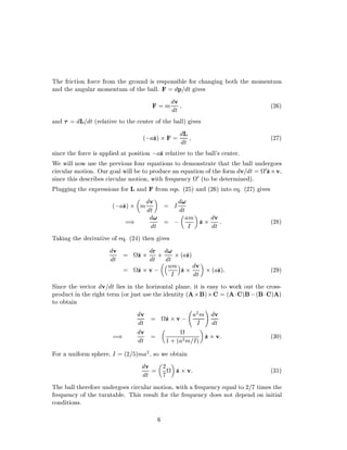 Ì Ö Ø ÓÒ ÓÖ ÖÓÑ Ø ÖÓÙÒ × Ö ×ÔÓÒ× Ð ÓÖ Ò Ò ÓØ Ø ÑÓÑ ÒØÙÑ
Ò Ø Ò ÙÐ Ö ÑÓÑ ÒØÙÑ Ó Ø ÐÐº Ô Ø Ú ×
Ñ
Ú
Ø
´¾ µ
Ò Ä Ø ´Ö Ð Ø Ú ØÓ Ø ÒØ Ö Ó Ø ÐÐµ Ú ×
´  Þµ ¢ Ä
Ø
´¾ µ
× Ò Ø ÓÖ × ÔÔÐ Ø ÔÓ× Ø ÓÒ   Þ Ö Ð Ø Ú ØÓ Ø ÐÐ³× ÒØ Öº
Ï Û ÐÐ ÒÓÛ Ù× Ø ÔÖ Ú ÓÙ× ÓÙÖ ÕÙ Ø ÓÒ× ØÓ ÑÓÒ×ØÖ Ø Ø Ø Ø ÐÐ ÙÒ Ö Ó ×
Ö ÙÐ Ö ÑÓØ ÓÒº ÇÙÖ Ó Ð Û ÐÐ ØÓ ÔÖÓ Ù Ò ÕÙ Ø ÓÒ Ó Ø ÓÖÑ Ú Ø ª¼Þ¢Ú¸
× Ò Ø × × Ö × Ö ÙÐ Ö ÑÓØ ÓÒ¸ Û Ø Ö ÕÙ Ò Ý ª¼ ´ØÓ Ø ÖÑ Ò µº
ÈÐÙ Ò Ø ÜÔÖ ×× ÓÒ× ÓÖ Ä Ò ÖÓÑ Õ×º ´¾ µ Ò ´¾ µ ÒØÓ Õº ´¾ µ Ú ×
´  Þµ ¢ Ñ
Ú
Ø
Á
Ø
µ Ø
  Ñ
Á
Þ ¢ Ú
Ø
´¾ µ
Ì Ò Ø Ö Ú Ø Ú Ó Õº ´¾ µ Ø Ò Ú ×
Ú
Ø
ªÞ ¢ Ö
Ø
·
Ø
¢´ Þµ
ªÞ ¢Ú   Ñ
Á
Þ ¢ Ú
Ø
¢´ Þµ ´¾ µ
Ë Ò Ø Ú ØÓÖ Ú Ø Ð × Ò Ø ÓÖ ÞÓÒØ Ð ÔÐ Ò ¸ Ø × ×Ý ØÓ ÛÓÖ ÓÙØ Ø ÖÓ××¹
ÔÖÓ Ù Ø Ò Ø Ö Ø Ø ÖÑ ´ÓÖ Ù×Ø Ù× Ø ÒØ ØÝ ´ ¢ µ¢ ´ ¡ µ  ´ ¡ µ µ
ØÓ Ó Ø Ò
Ú
Ø
ªÞ ¢Ú  
¾Ñ
Á
Ú
Ø
µ Ú
Ø
ª
½ · ´ ¾Ñ Áµ
Þ ¢Ú ´¿¼µ
ÓÖ ÙÒ ÓÖÑ ×Ô Ö ¸ Á ´¾ µÑ ¾¸ ×Ó Û Ó Ø Ò
Ú
Ø
¾
ª Þ ¢Ú ´¿½µ
Ì ÐÐ Ø Ö ÓÖ ÙÒ Ö Ó × Ö ÙÐ Ö ÑÓØ ÓÒ¸ Û Ø Ö ÕÙ Ò Ý ÕÙ Ð ØÓ ¾ Ø Ñ × Ø
Ö ÕÙ Ò Ý Ó Ø ØÙÖÒØ Ð º Ì × Ö ×ÙÐØ ÓÖ Ø Ö ÕÙ Ò Ý Ó × ÒÓØ Ô Ò ÓÒ Ò Ø Ð
ÓÒ Ø ÓÒ×º
 