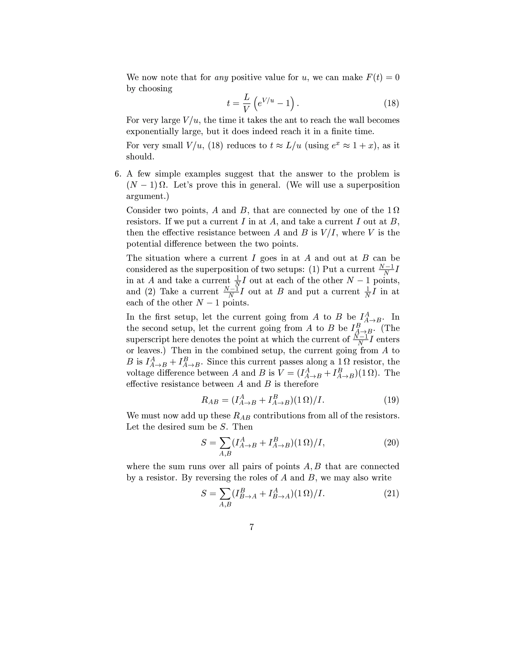 Ï ÒÓÛ ÒÓØ Ø Ø ÓÖ ÒÝ ÔÓ× Ø Ú Ú ÐÙ ÓÖ Ù¸ Û Ò Ñ ´Øµ ¼
Ý ÓÓ× Ò
Ø
Ä
Î
Î Ù
 ½ ´½ µ
ÓÖ Ú ÖÝ Ð Ö Î Ù¸ Ø Ø Ñ Ø Ø × Ø ÒØ ØÓ Ö Ø Û ÐÐ ÓÑ ×
ÜÔÓÒ ÒØ ÐÐÝ Ð Ö ¸ ÙØ Ø Ó × Ò Ö Ø Ò ¬Ò Ø Ø Ñ º
ÓÖ Ú ÖÝ ×Ñ ÐÐ Î Ù¸ ´½ µ Ö Ù × ØÓ Ø Ä Ù ´Ù× Ò Ü
½ · Üµ¸ × Ø
× ÓÙÐ º
º Û × ÑÔÐ Ü ÑÔÐ × ×Ù ×Ø Ø Ø Ø Ò×Û Ö ØÓ Ø ÔÖÓ Ð Ñ ×
´Æ  ½µªº Ä Ø³× ÔÖÓÚ Ø × Ò Ò Ö Ðº ´Ï Û ÐÐ Ù× ×ÙÔ ÖÔÓ× Ø ÓÒ
Ö ÙÑ ÒØºµ
ÓÒ× Ö ØÛÓ ÔÓ ÒØ×¸ Ò ¸ Ø Ø Ö ÓÒÒ Ø Ý ÓÒ Ó Ø ½ª
Ö × ×ØÓÖ×º Á Û ÔÙØ ÙÖÖ ÒØ Á Ò Ø ¸ Ò Ø ÙÖÖ ÒØ Á ÓÙØ Ø ¸
Ø Ò Ø « Ø Ú Ö × ×Ø Ò ØÛ Ò Ò × Î Á¸ Û Ö Î × Ø
ÔÓØ ÒØ Ð « Ö Ò ØÛ Ò Ø ØÛÓ ÔÓ ÒØ×º
Ì × ØÙ Ø ÓÒ Û Ö ÙÖÖ ÒØ Á Ó × Ò Ø Ò ÓÙØ Ø Ò
ÓÒ× Ö × Ø ×ÙÔ ÖÔÓ× Ø ÓÒ Ó ØÛÓ × ØÙÔ× ´½µ ÈÙØ ÙÖÖ ÒØ Æ ½
Æ
Á
Ò Ø Ò Ø ÙÖÖ ÒØ ½
Æ
Á ÓÙØ Ø Ó Ø ÓØ Ö Æ  ½ ÔÓ ÒØ×¸
Ò ´¾µ Ì ÙÖÖ ÒØ Æ ½
Æ
Á ÓÙØ Ø Ò ÔÙØ ÙÖÖ ÒØ ½
Æ
Á Ò Ø
Ó Ø ÓØ Ö Æ  ½ ÔÓ ÒØ×º
ÁÒ Ø ¬Ö×Ø × ØÙÔ¸ Ð Ø Ø ÙÖÖ ÒØ Ó Ò ÖÓÑ ØÓ Á º ÁÒ
Ø × ÓÒ × ØÙÔ¸ Ð Ø Ø ÙÖÖ ÒØ Ó Ò ÖÓÑ ØÓ Á º ´Ì
×ÙÔ Ö× Ö ÔØ Ö ÒÓØ × Ø ÔÓ ÒØ Ø Û Ø ÙÖÖ ÒØ Ó Æ ½
Æ
Á ÒØ Ö×
ÓÖ Ð Ú ×ºµ Ì Ò Ò Ø ÓÑ Ò × ØÙÔ¸ Ø ÙÖÖ ÒØ Ó Ò ÖÓÑ ØÓ
× Á ·Á º Ë Ò Ø × ÙÖÖ ÒØ Ô ×× × ÐÓÒ ½ª Ö × ×ØÓÖ¸ Ø
ÚÓÐØ « Ö Ò ØÛ Ò Ò × Î ´Á ·Á µ´½ªµº Ì
« Ø Ú Ö × ×Ø Ò ØÛ Ò Ò × Ø Ö ÓÖ
Ê ´Á · Á µ´½ªµ Á ´½ µ
Ï ÑÙ×Ø ÒÓÛ ÙÔ Ø × Ê ÓÒØÖ ÙØ ÓÒ× ÖÓÑ ÐÐ Ó Ø Ö × ×ØÓÖ×º
Ä Ø Ø × Ö ×ÙÑ Ëº Ì Ò
Ë ´Á · Á µ´½ªµ Á ´¾¼µ
Û Ö Ø ×ÙÑ ÖÙÒ× ÓÚ Ö ÐÐ Ô Ö× Ó ÔÓ ÒØ× Ø Ø Ö ÓÒÒ Ø
Ý Ö × ×ØÓÖº Ý Ö Ú Ö× Ò Ø ÖÓÐ × Ó Ò ¸ Û Ñ Ý Ð×Ó ÛÖ Ø
Ë ´Á · Á µ´½ªµ Á ´¾½µ
 