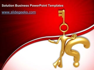 Solution Business PowerPoint Templates

www.slidegeeks.com
 