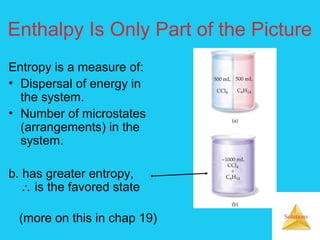 Solution chemistry enthalpy | PPT