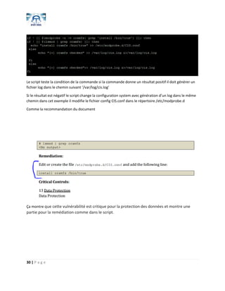 Solution CIS benchmark pour une meilleure sécurité - soufiane Alami ...