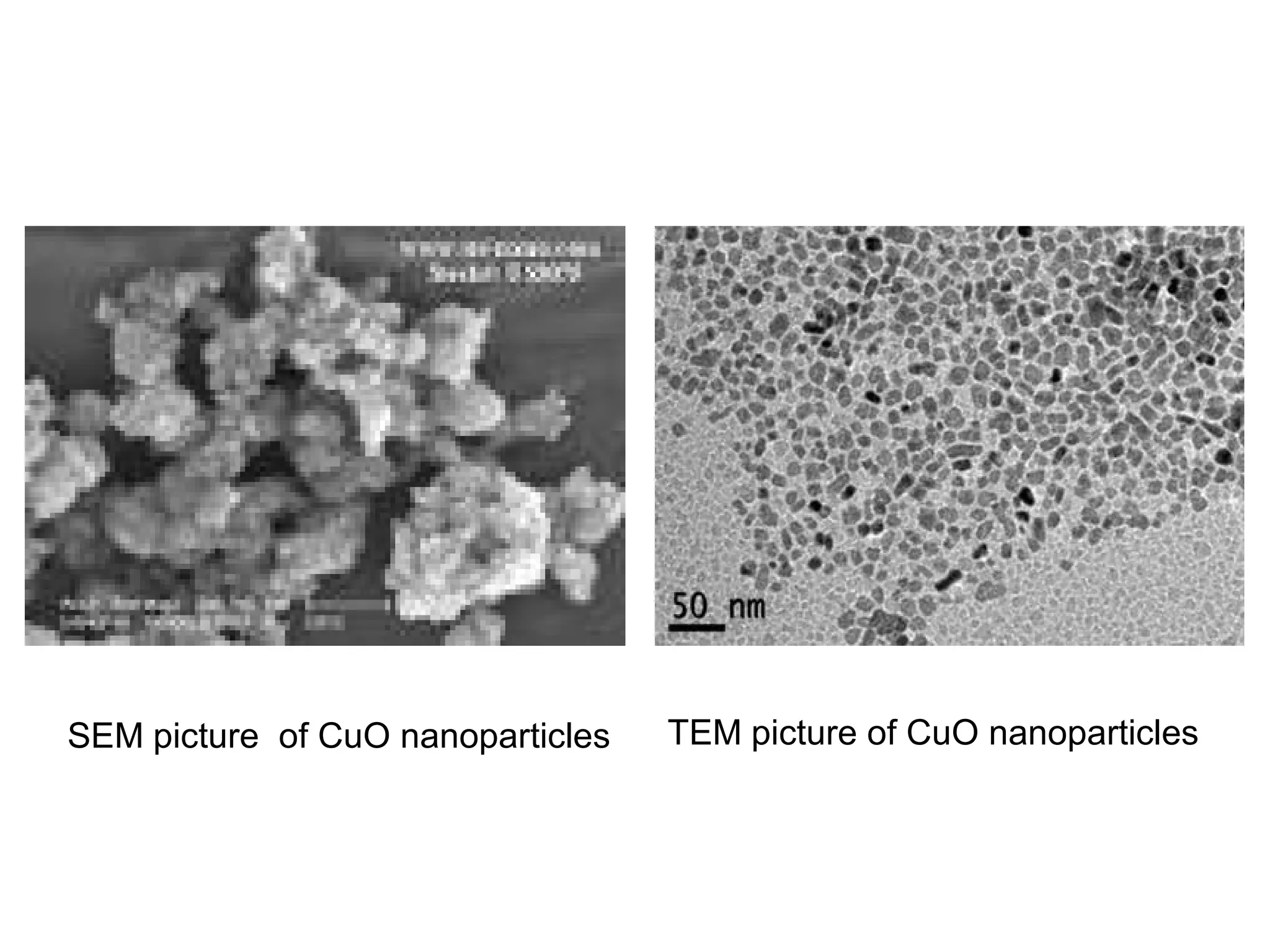 SEM picture of CuO nanoparticles

TEM picture of CuO nanoparticles

 