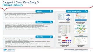 Solution deck capgemini cloud assessment | PDF