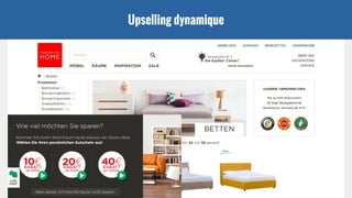 Upselling dynamique
 