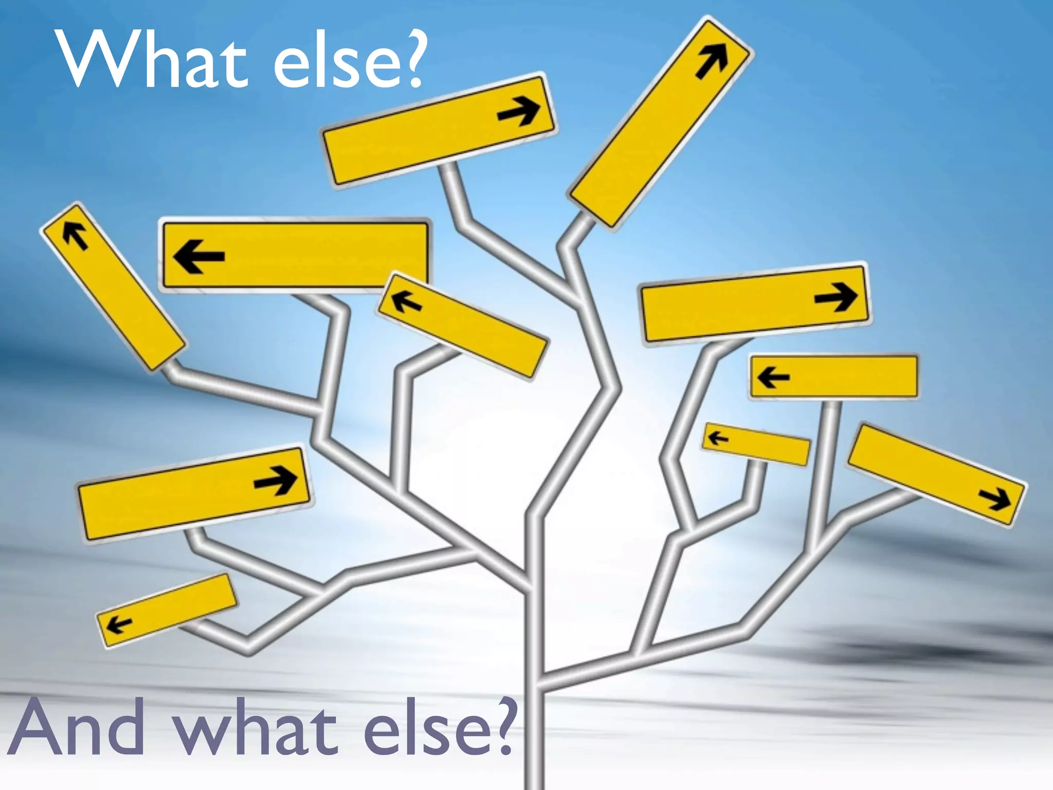 What else?




And what else?
 