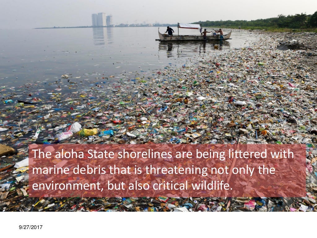 Solution for ocean garbage in Hawaii