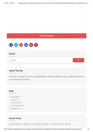 [Solution] How to Capture and Upload Print Jobs as PDF Files to FTP ...