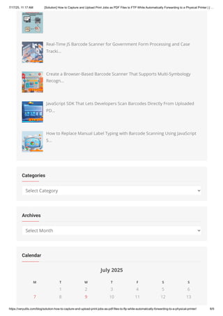 [Solution] How to Capture and Upload Print Jobs as PDF Files to FTP ...
