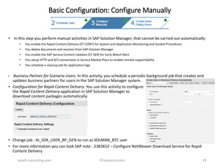 Solution Manager 7.2 SAP Monitoring - Part 2 - Configuration | PDF