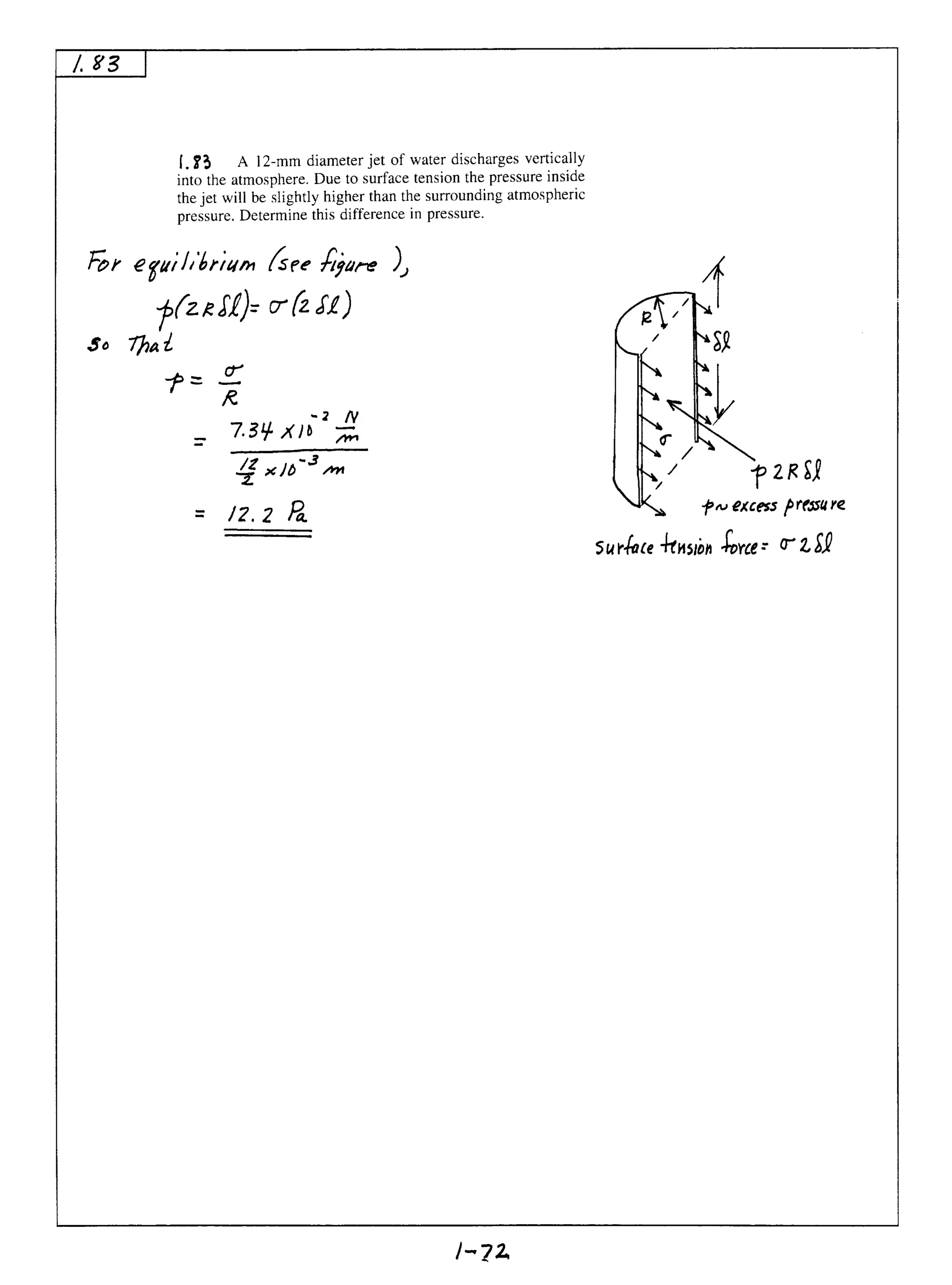 Solution manual fundamentals of fluid mechanics (4th edition) | PDF