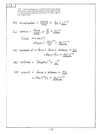 Solution manual fundamentals of fluid mechanics (4th edition) | PDF