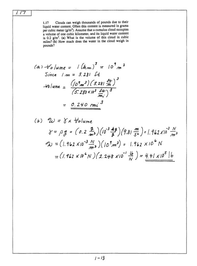 Solution Manual Fundamentals Of Fluid Mechanics 4th Edition