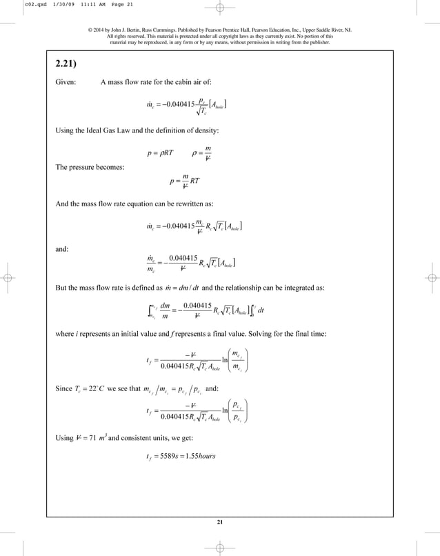 Solution manual for aerodynamics for engineers 6th edition john bertin ...