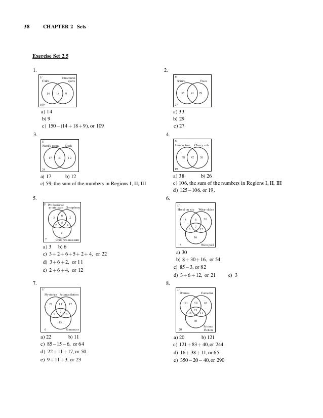 Solution Manual For A Survey Of Mathematics With Applications 8Th Edi…