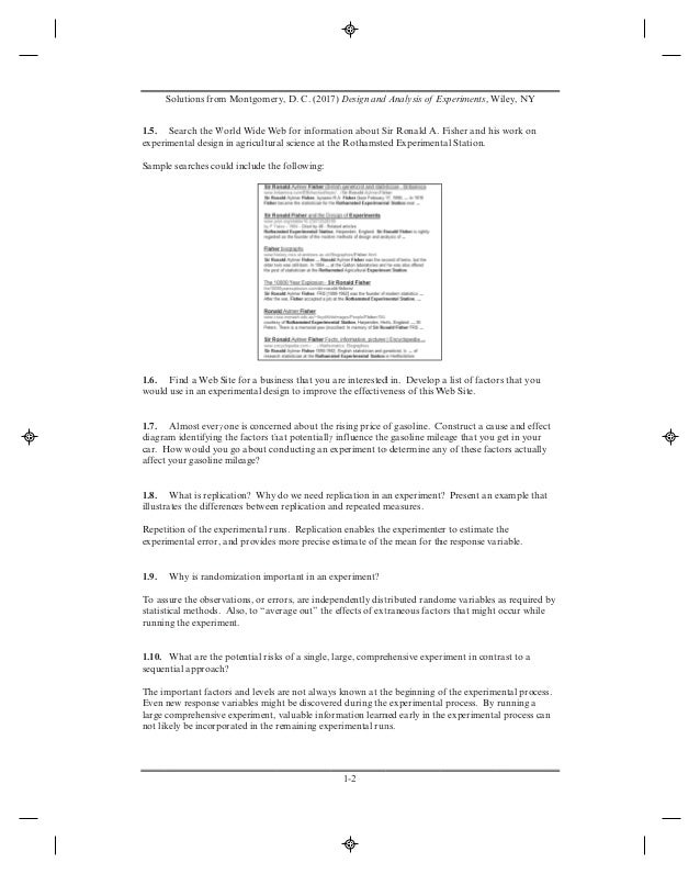 Oehlert Solutions Manual Oehlert Solutions Manual