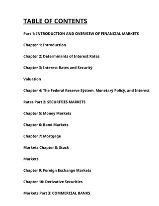 Solution Manual for Financial Markets And Institutions 8th Edition ...
