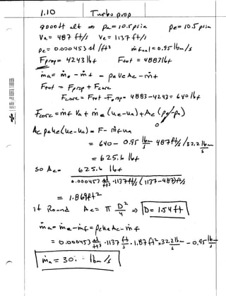 "Solutions for Exercises" in Fundamentals of Jet Propulsion with ...