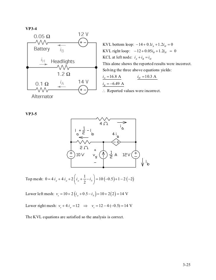 Solution Manual For Introduction To Electric Circuits Solution Manual For Introduction To Electric Circuits