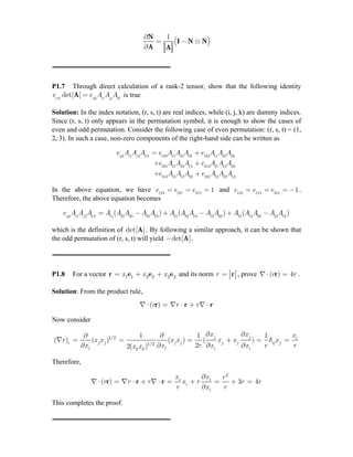 Solution manual for introduction to nonlinear finite element analysis ...
