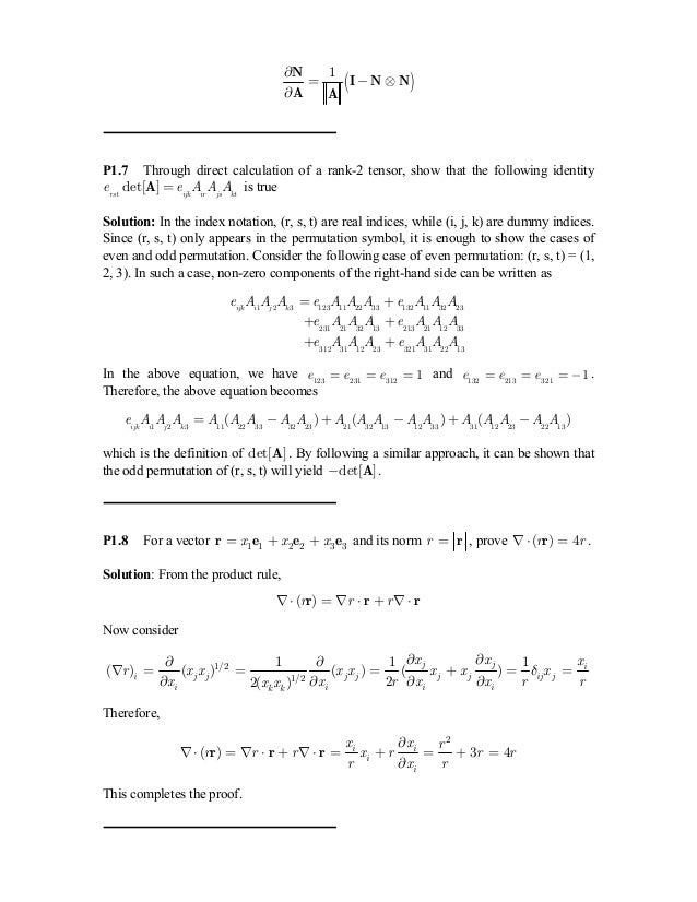 Solution Manual For Introduction To Nonlinear Finite Element Analysis