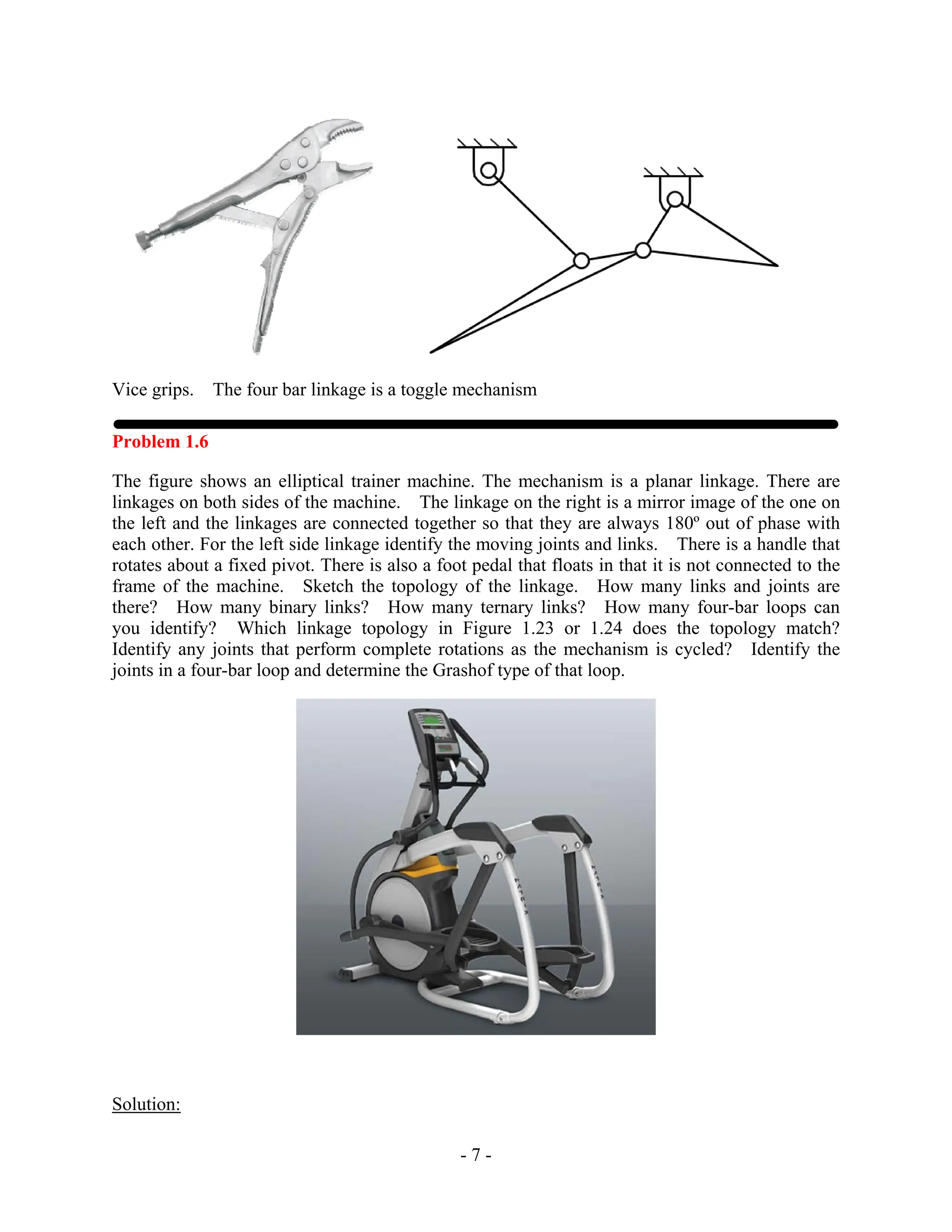 Solutions for Kinematics, Dynamics, and Design of Machinery (3rd ...