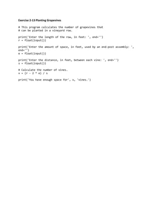 "Solutions for Exercises" in Starting Out with Python 4th Global ...