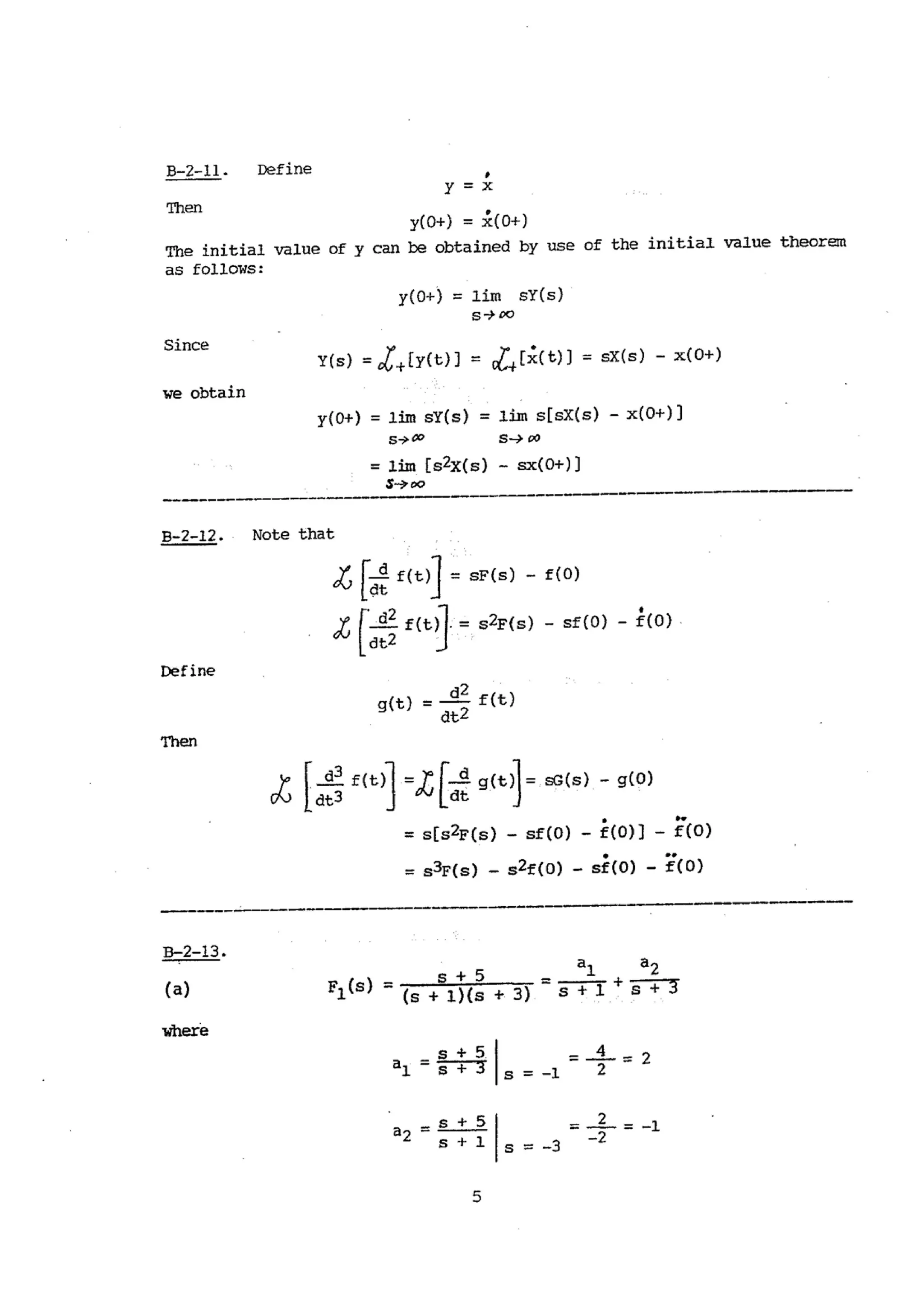 Solutions for Problems in System Dynamics, 4th Edition by Katsuhiko Ogata