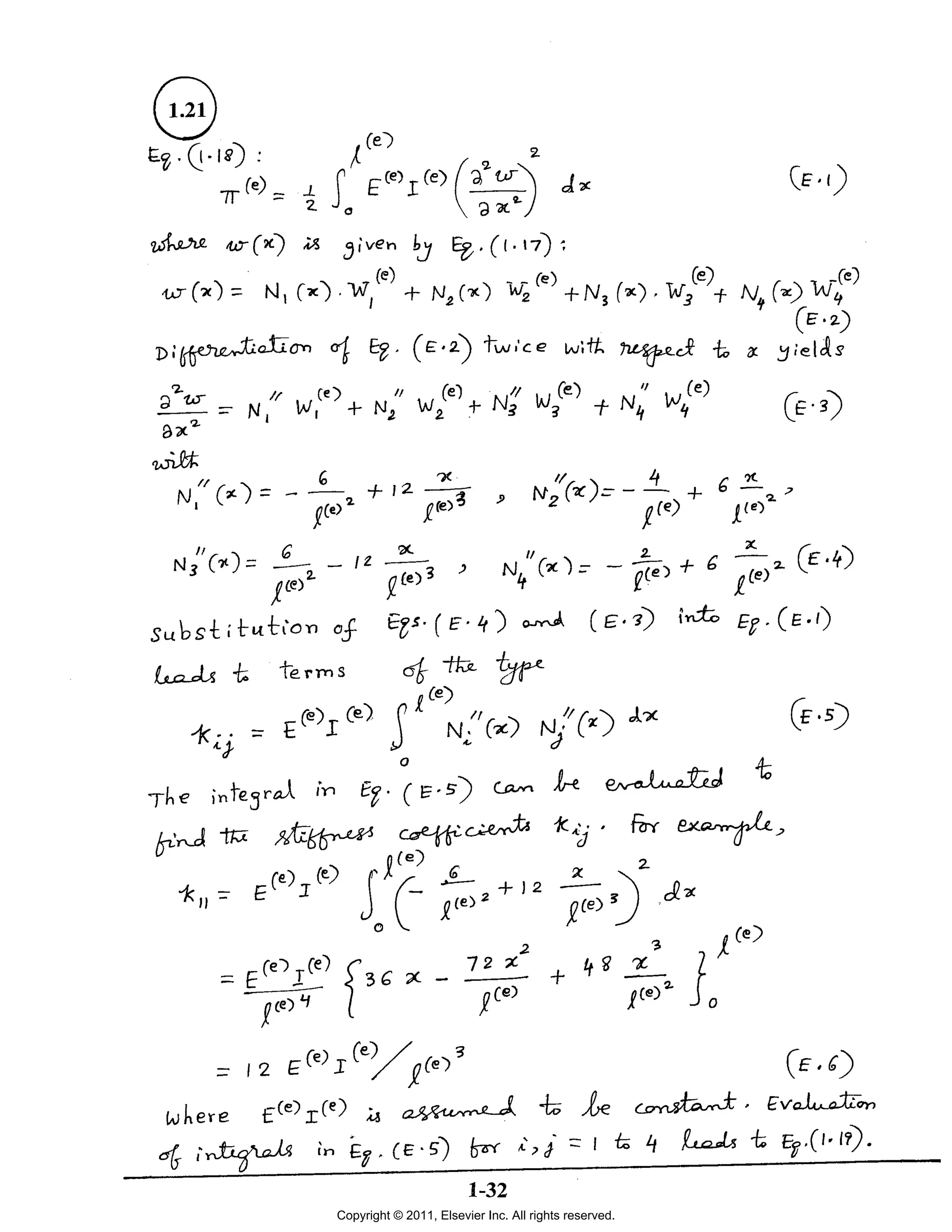 Solution manual for the finite element method in engineering, fifth ...