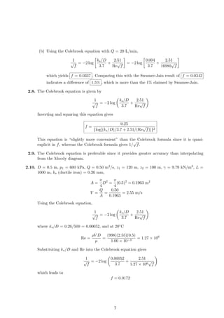 Solution manual for water resources engineering 3rd edition - david a ...