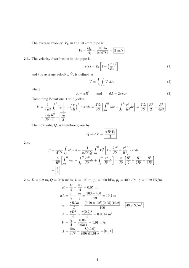 Solution manual for water resources engineering 3rd edition david a. chin