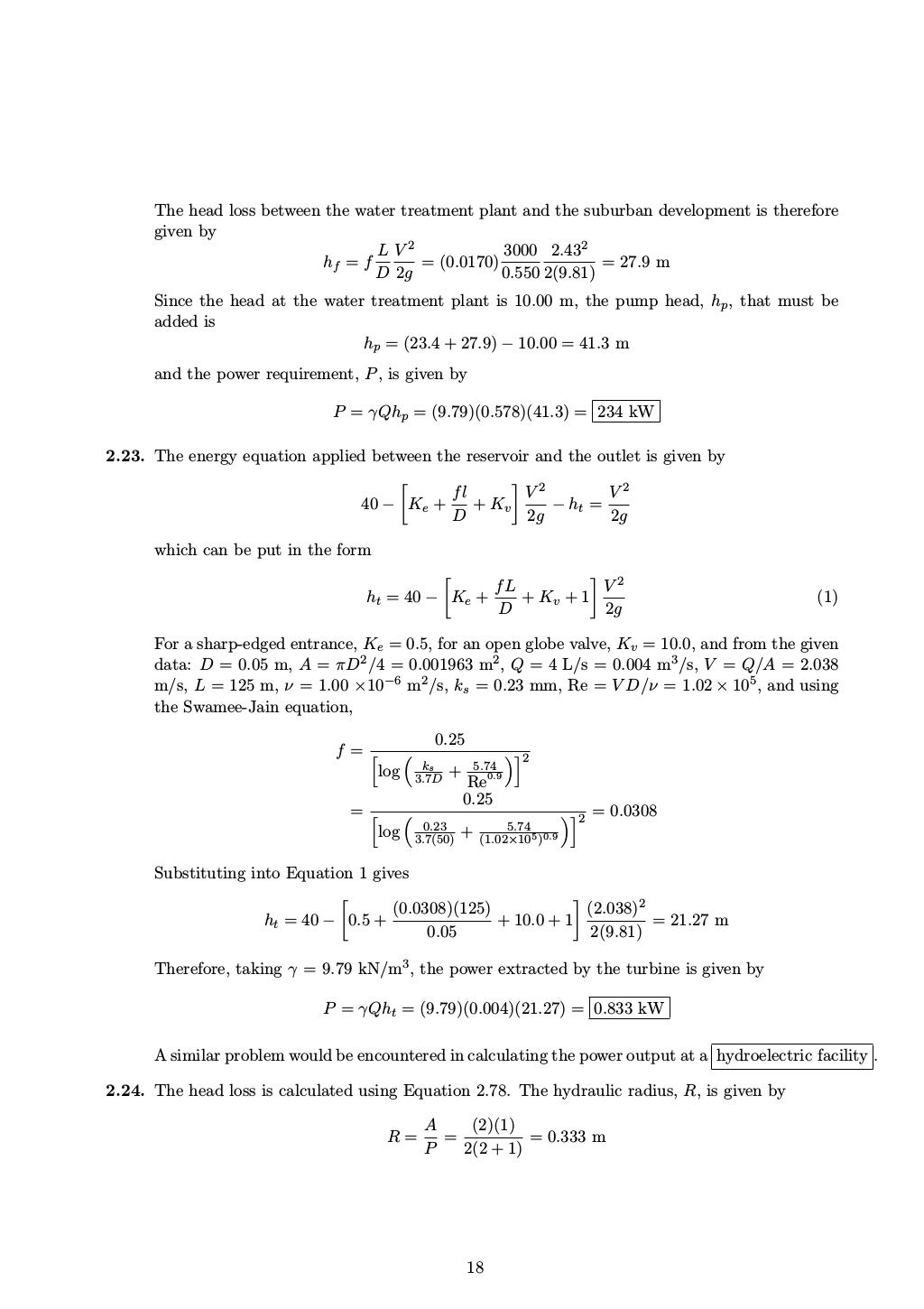 Solution manual for water resources engineering 3rd edition david a…