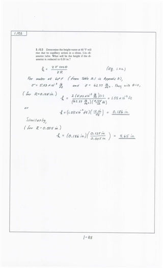 Solution manual fundamentals of fluid mechanics, 6th edition by munson ...