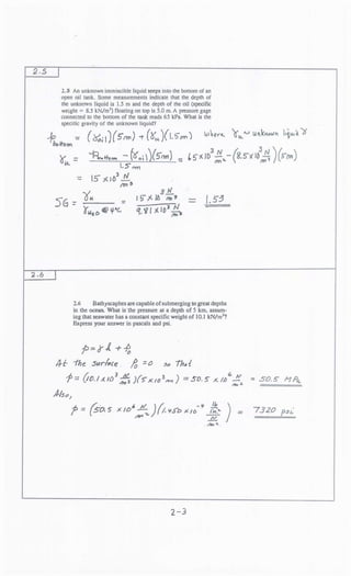Solution manual fundamentals of fluid mechanics, 6th edition by munson ...