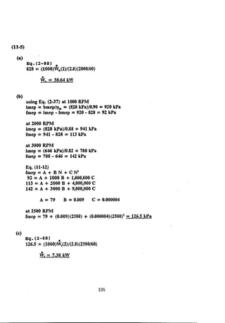 Solution manual internal combstion engine by willard w. pulkrabek