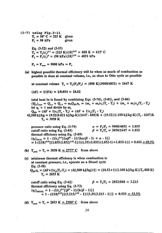 Solution manual internal combstion engine by willard w. pulkrabek