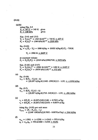 Solution manual internal combstion engine by willard w. pulkrabek