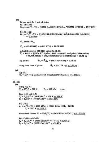 Solution manual internal combstion engine by willard w. pulkrabek