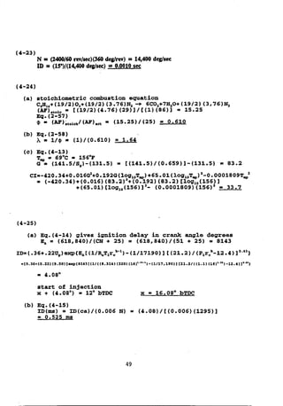 Solution manual internal combstion engine by willard w. pulkrabek