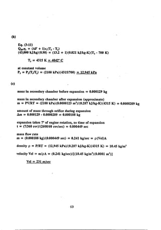Solution manual internal combstion engine by willard w. pulkrabek