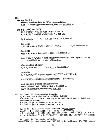 Solution manual internal combstion engine by willard w. pulkrabek