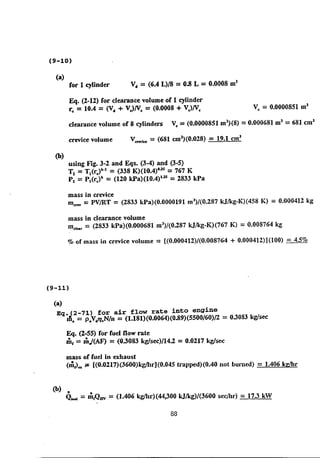 Solution manual internal combstion engine by willard w. pulkrabek