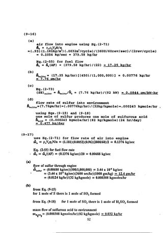 Solution manual internal combstion engine by willard w. pulkrabek