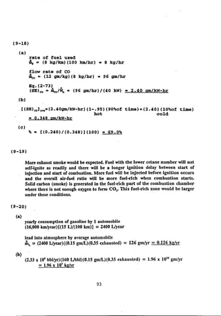 Solution manual internal combstion engine by willard w. pulkrabek