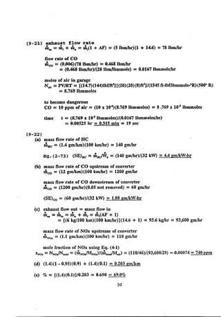 Solution manual internal combstion engine by willard w. pulkrabek