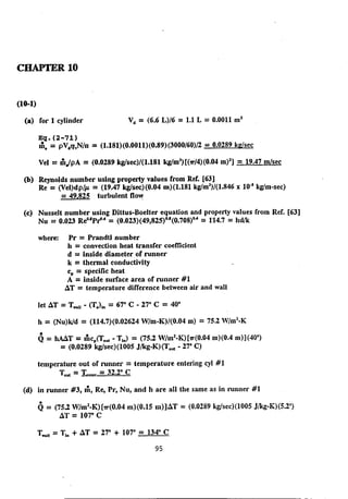 Solution manual internal combstion engine by willard w. pulkrabek