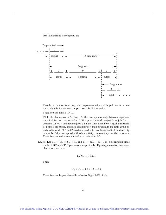 Computer organization 5th edition hamacher solution manual