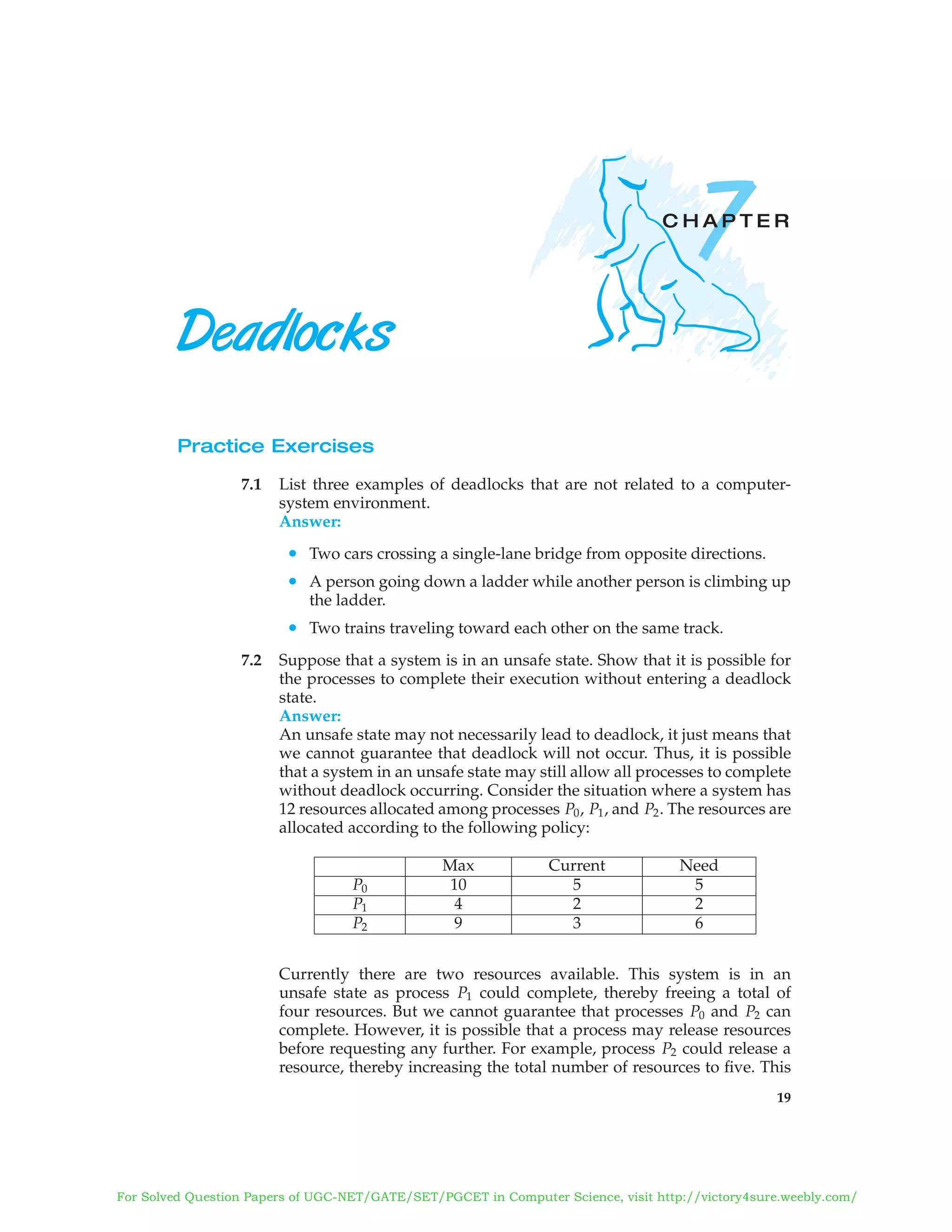 SOLUTION MANUAL OF OPERATING SYSTEM CONCEPTS BY ABRAHAM SILBERSCHATZ ...