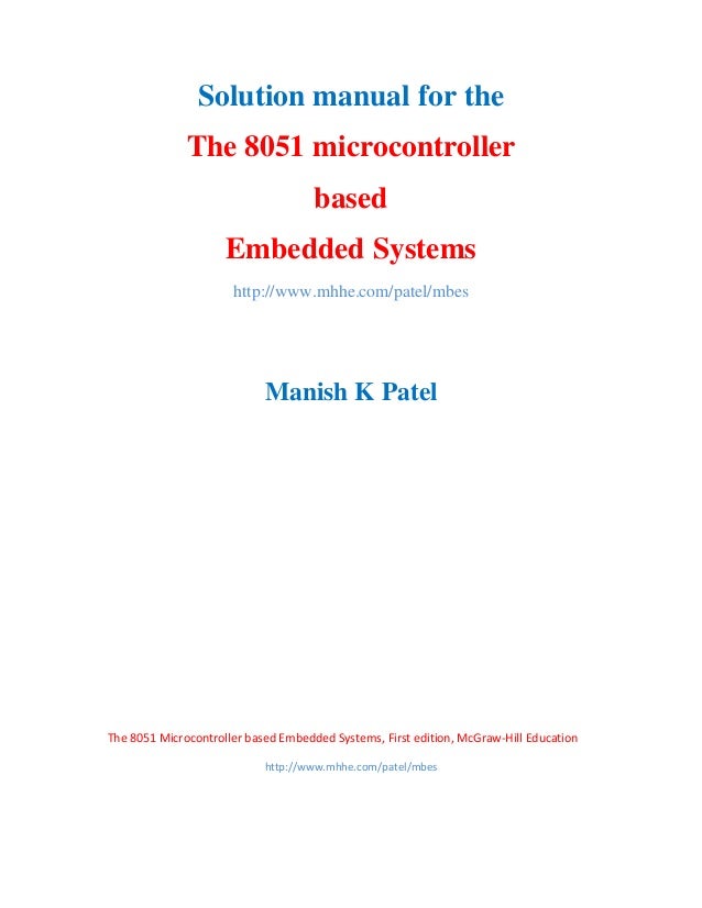 8051 microcontroller lab manual doc