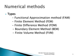 Solution of engineering problems | PPTX